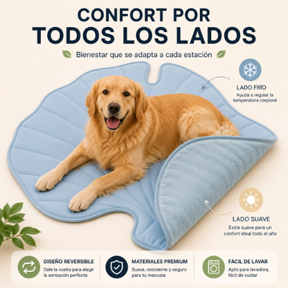 Alfombrilla Refrescante para Perros y Gatos | Efecto Frío sin Electricidad | CoolNest™