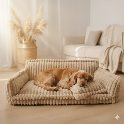 Sofá cama antiestrés para perros y gatos desenfundable y cómodo | CalmHaven