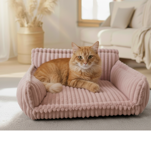 Sofá cama antiestrés para perros y gatos desenfundable y cómodo | CalmHaven