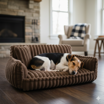 Sofá cama antiestrés para perros y gatos desenfundable y cómodo | CalmHaven