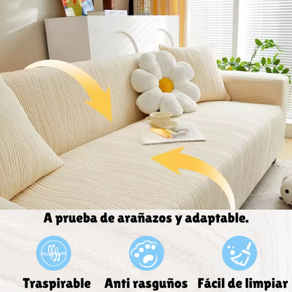 HarmonyWeave - Protector Transpirable i Antilliscant per a Sofà