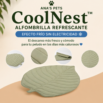 Alfombrilla Refrescante para Perros y Gatos | Efecto Frío sin Electricidad | CoolNest™